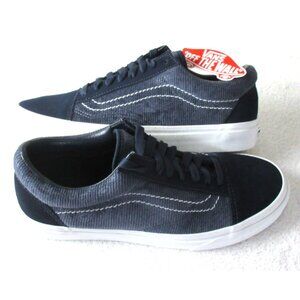 Vans Men's Old Skool Paisley Parisian Night Blue True White Size 8 NIB